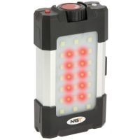 NGT 21 LED Light - 500 Lumen with USB Rechargable 10400mAh Battery and Powerbank