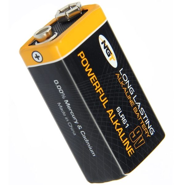 NGT Alkaline Battery  - 9V Alkaline (Sold In 10's)