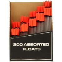 NGT Box of 200 Assorted Loaded Waggler Floats