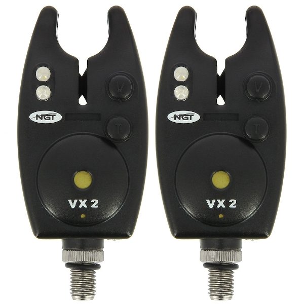 NGT VX2 Set - Twin VX2 Alarm and Indicator Set with Batteries