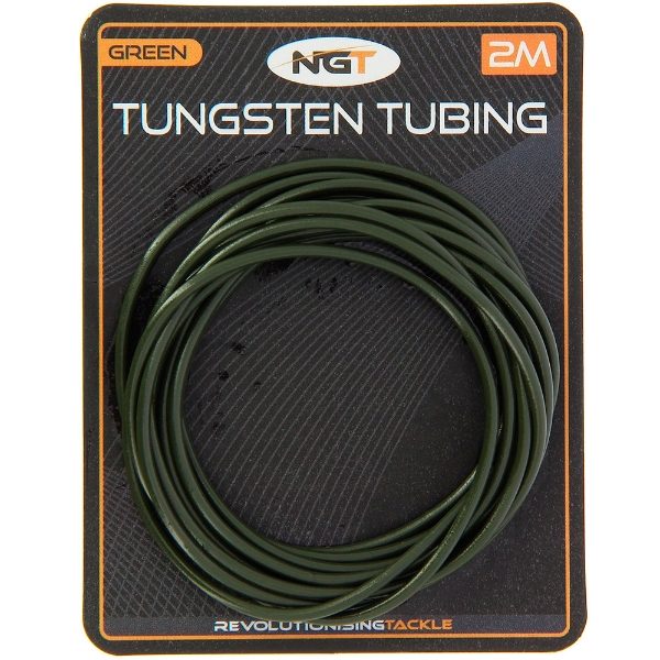 NGT Tungsten Tubing - Green, 2m (Sold in 10's)