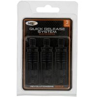 NGT Quick Release Systems - Pack of 3 Aluminium Quick Release