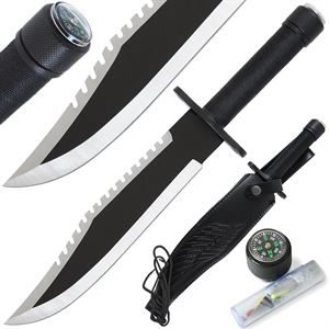 Fixed Blade Knife 317  with Accessories and Sheath (317)