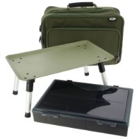 NGT Carp Case System PLUS - Bivvy Table, Tackle Box and Two Tier Bag System (612-PLUS)