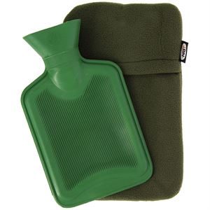 NGT Hot Water Bottle - 1L Capacity with Fleece Lined Casing