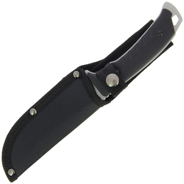 Fixed Blade Knife 193 - 10" with G10 Handle and Sheath (193)