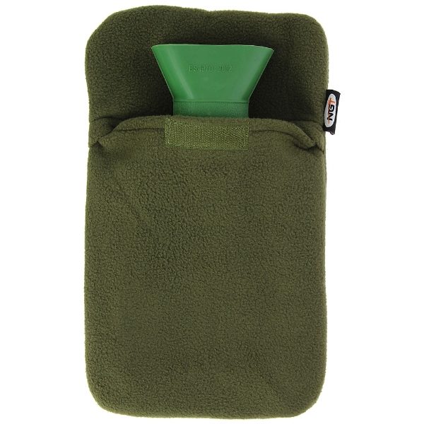NGT Hot Water Bottle - 1L Capacity with Fleece Lined Casing