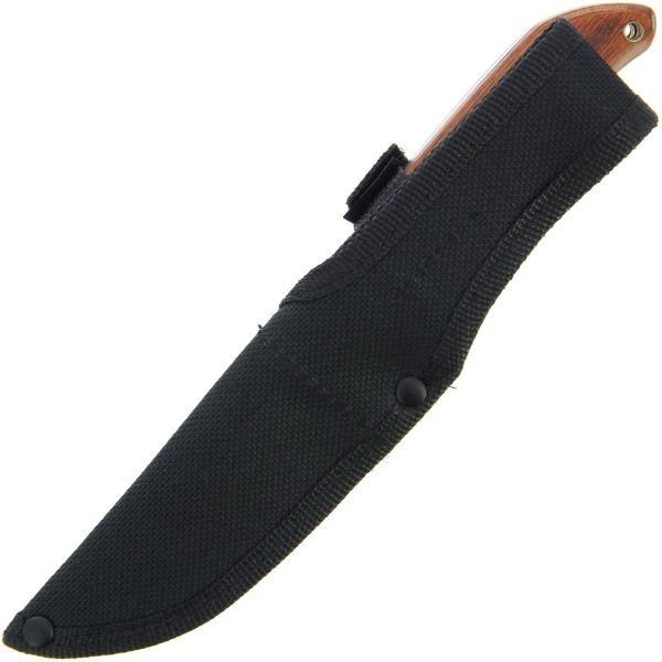 Fixed Blade Knife 250 - 8.5" with Pakkawood Handle and Sheath