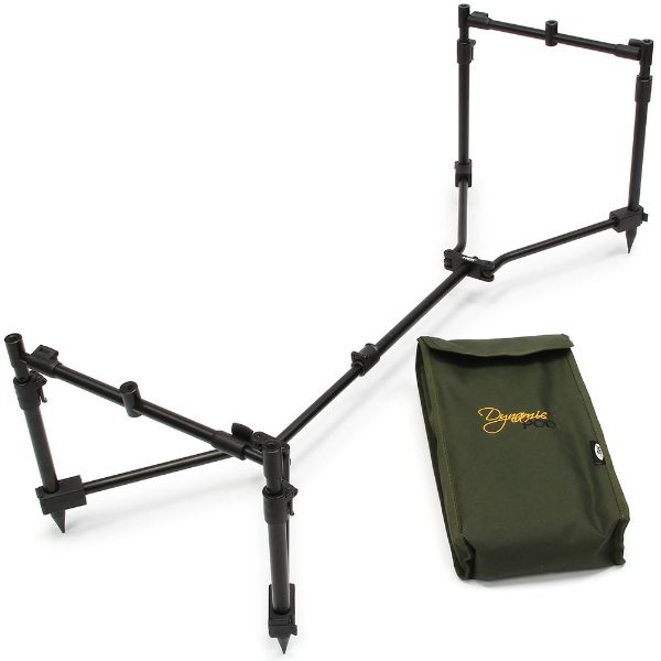 NGT Dynamic Pod - 3 Rod Compact Pod Fully Adjustable Inc Buzz Bars with Case