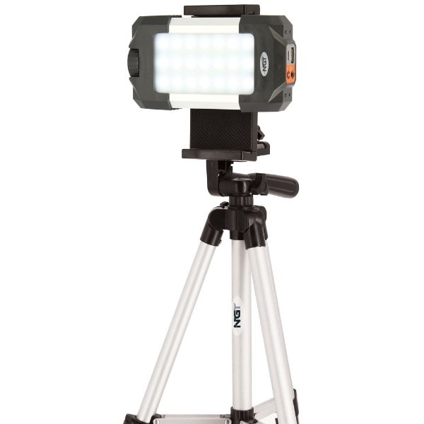 NGT Anglers Selfie Tripod - Includes Light and Remote