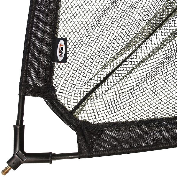 NGT 36" Specimen Net - Two-Tone Mesh with Metal 'V' Block and Stink Bag
