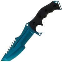 Fixed Blade Knife 934 - 11" Fixed Blade Blue Knife with Sheath (934)