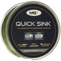 NGT Moss Green Quick Sink Braid - 25lb (300m) Spool