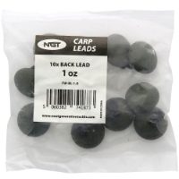 NGT Leads - 1oz Saucer Back Lead (Sold in 10's)