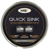 NGT Moss Green Quick Sink Braid - 25lb (300m) Spool
