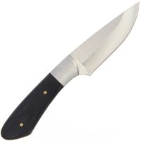 Fixed Blade Knife 494 - 7.6" with Pakkawood Handle and Sheath (494)