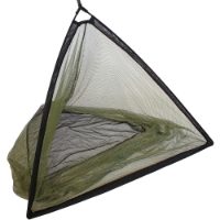 NGT 50" Specimen Net - Two-Tone Mesh with Metal 'V' Block and Stink Bag