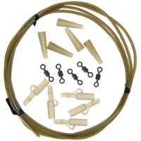 NGT Lead Clip Action Pack - Half Brown (Sold in 10's)