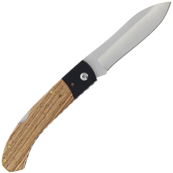 Lock Knife with Zebrawood and Pakkawood Handle (192)