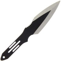 Throwing Knives - Set of 3 * 5.5" in Black with Case (107)